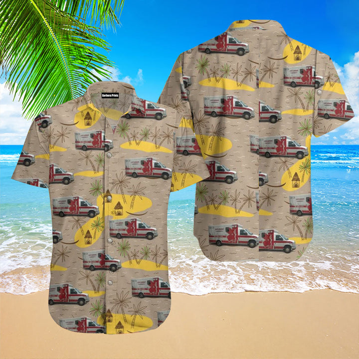 New London Ambulance Services New London Minnesota Hawaiian Shirt