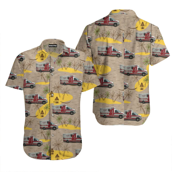 New London Ambulance Services New London Minnesota Hawaiian Shirt