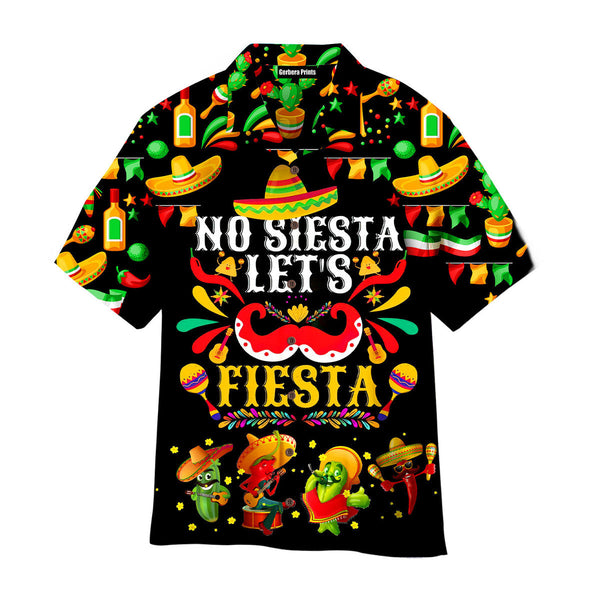 No Siesta Let's Fiesta Cinco De Mayo - Gift For Men And Women - Colorful Party Aloha Hawaiian Shirts WT2279