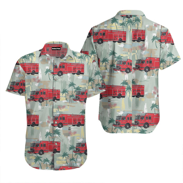 North East Pennsylvania Crescent Hose Company Hawaiian Shirt