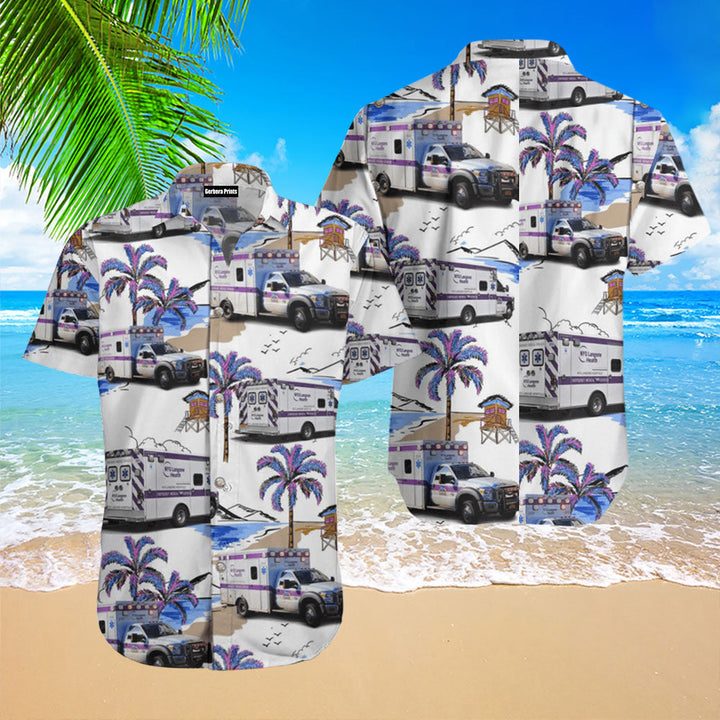 Nyu Langone Health Ems Ambulance New York City New York Hawaiian Shirt