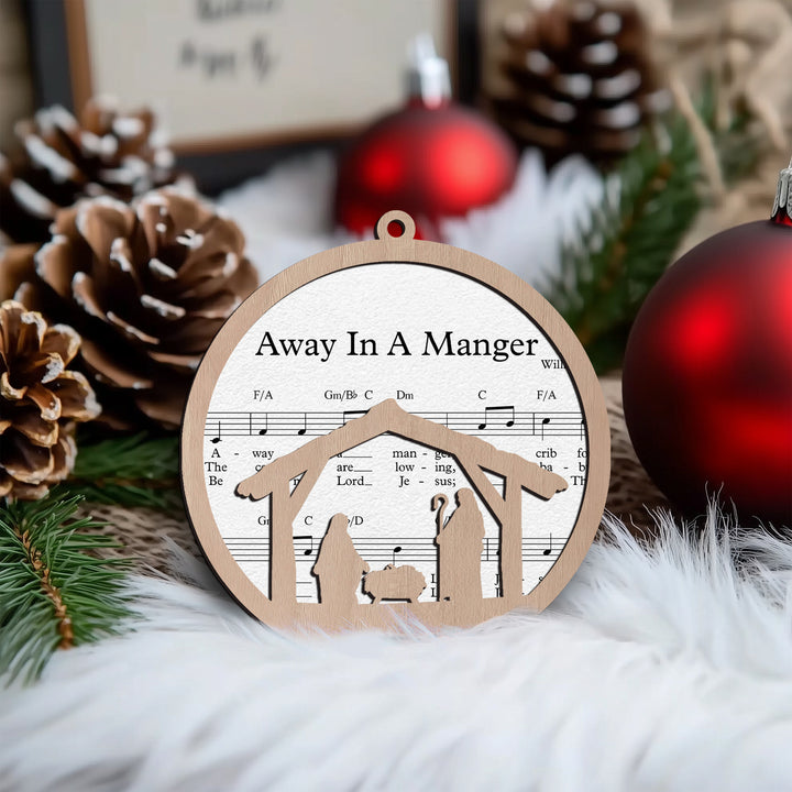 Away In A Manger Ornament 