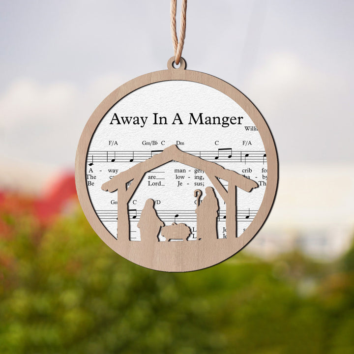 Away In A Manger Ornament 