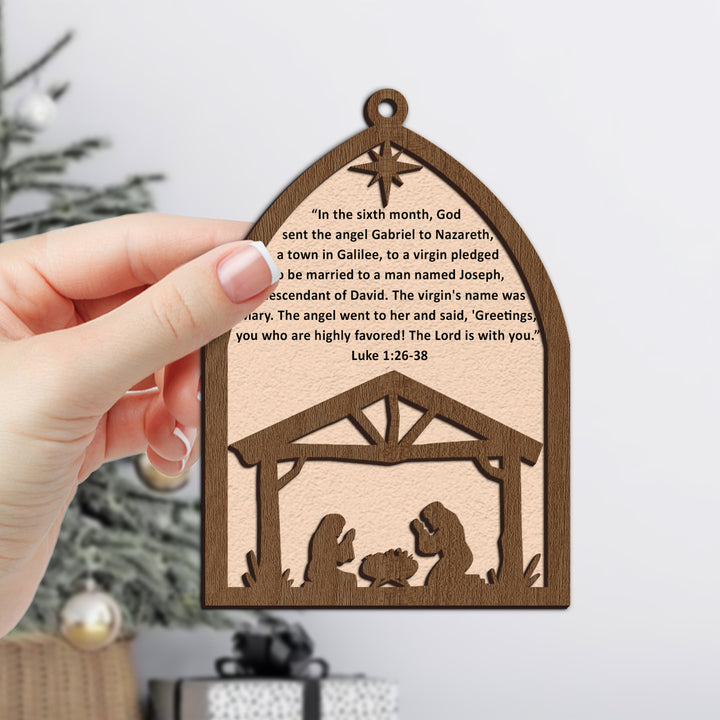 Luke 1:26-38 Ornament