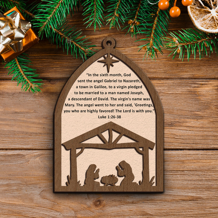 Luke 1:26-38 Ornament