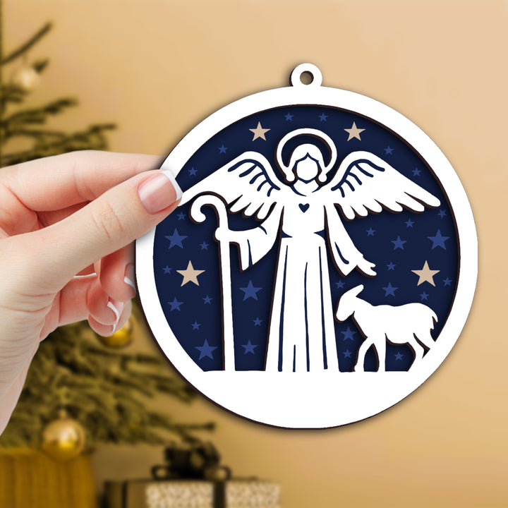 Star Background Ornament