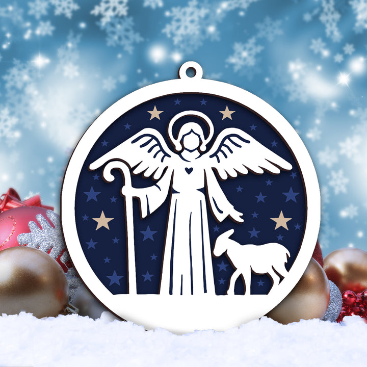 Star Background Ornament