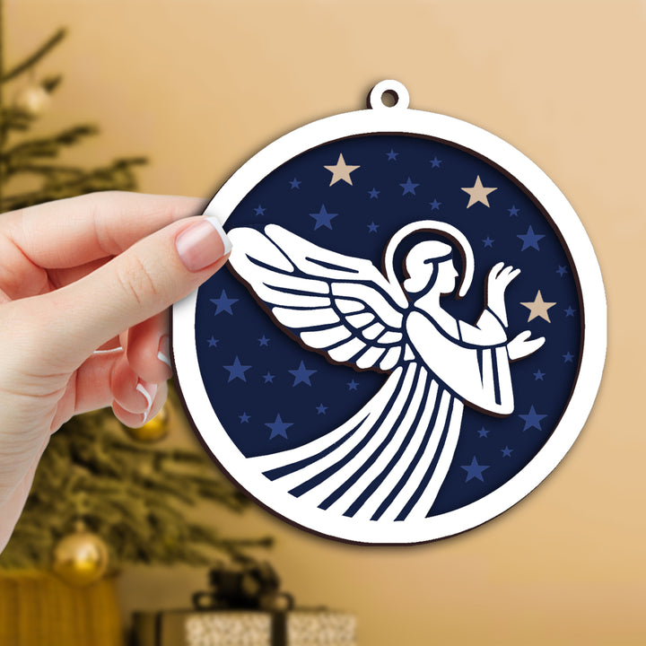 Star Background Ornament