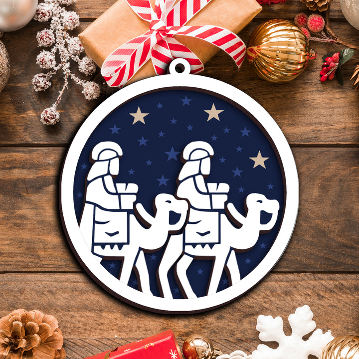 Star Background Ornament