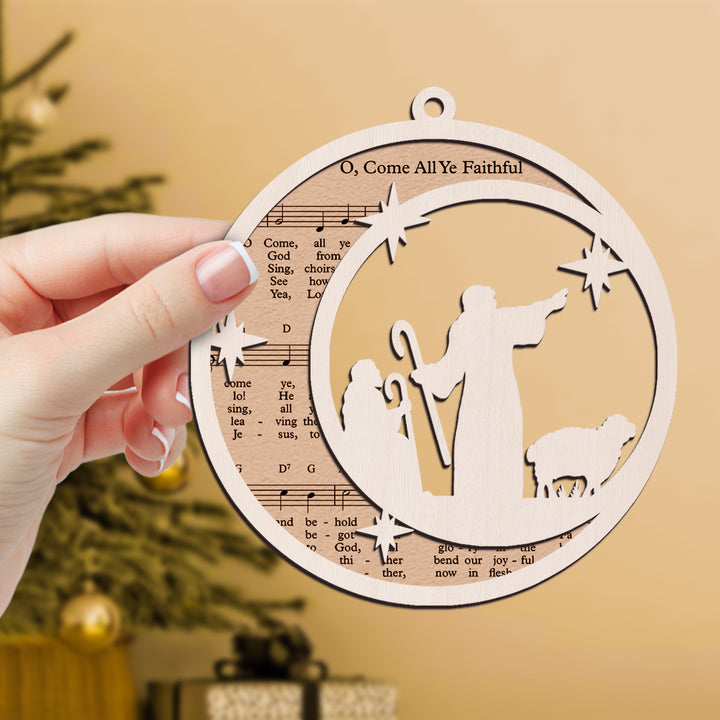 O, Come All Ye Faithful Ornament