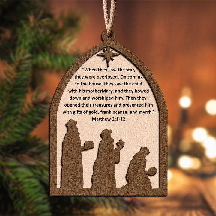 Matthew 2:1-12 Ornament