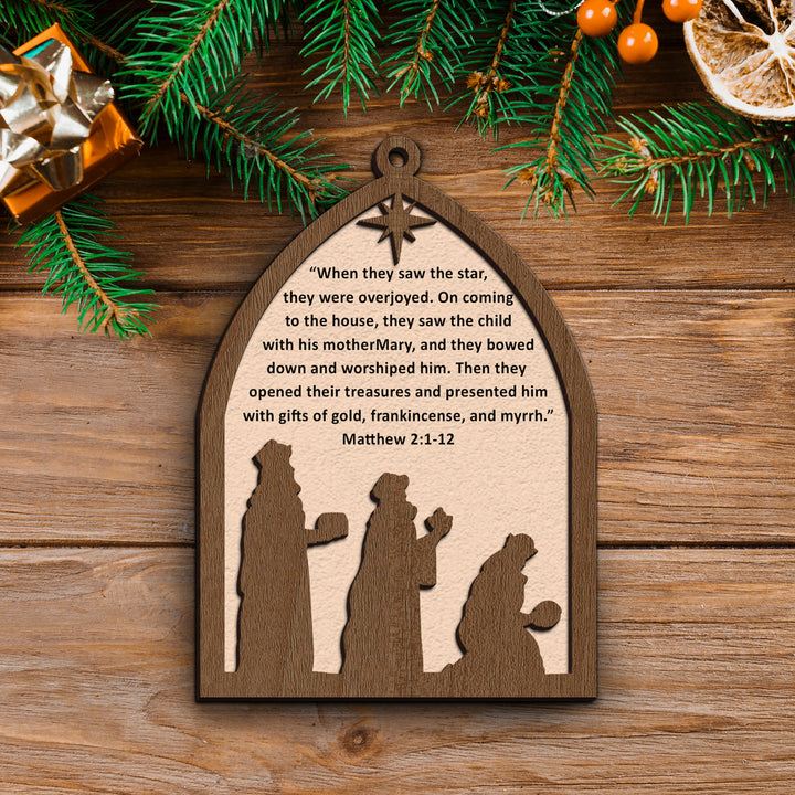 Matthew 2:1-12 Ornament