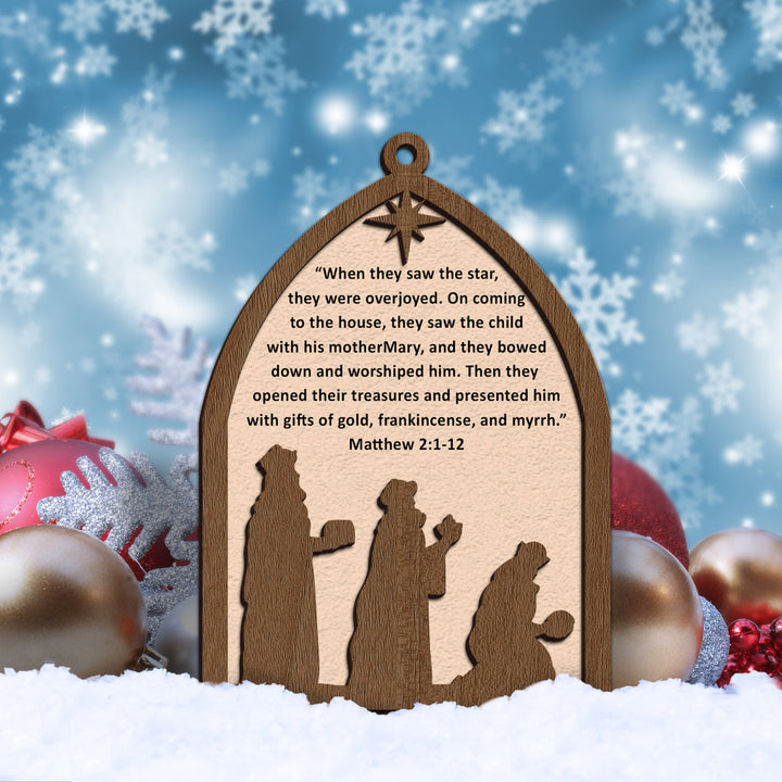 Matthew 2:1-12 Ornament