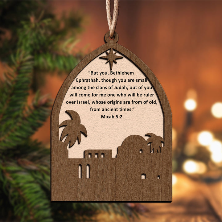 Micah 5:2 Ornament