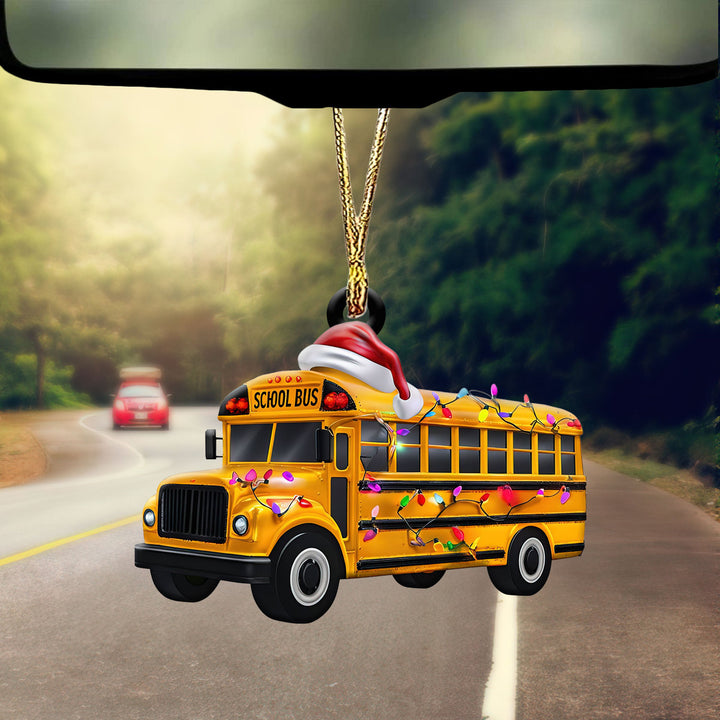 School Bus Ornament