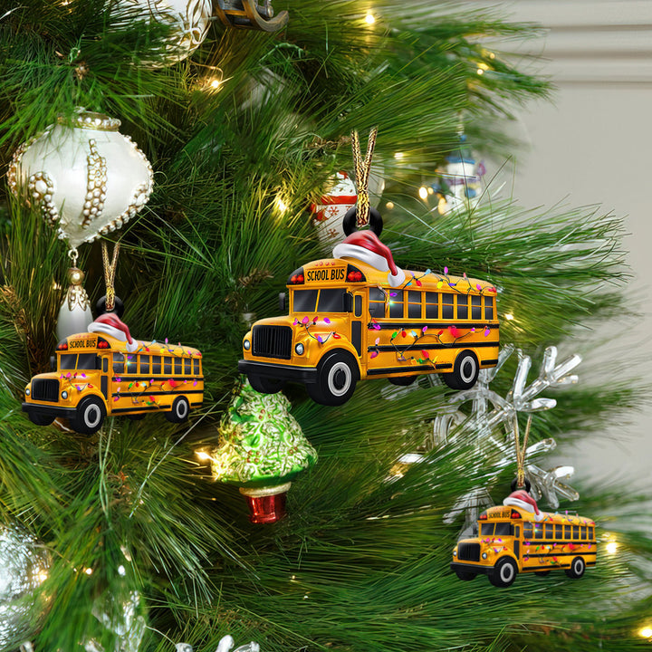 School Bus Ornament