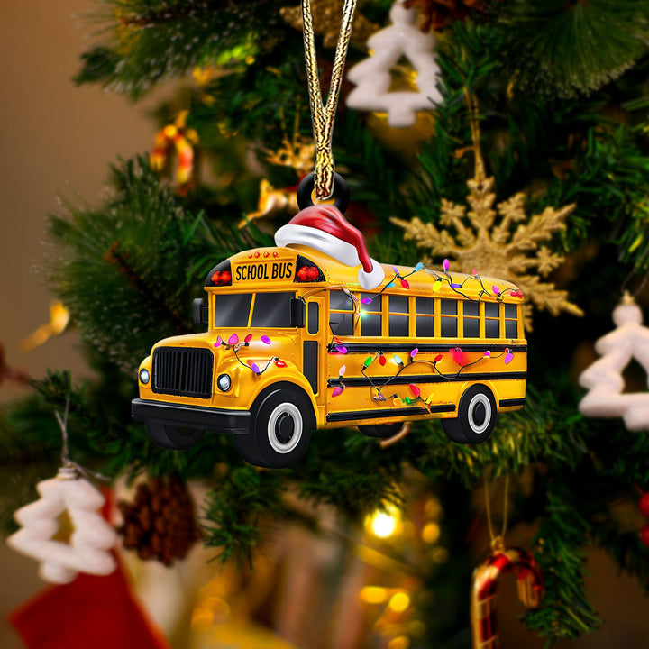 School Bus Ornament