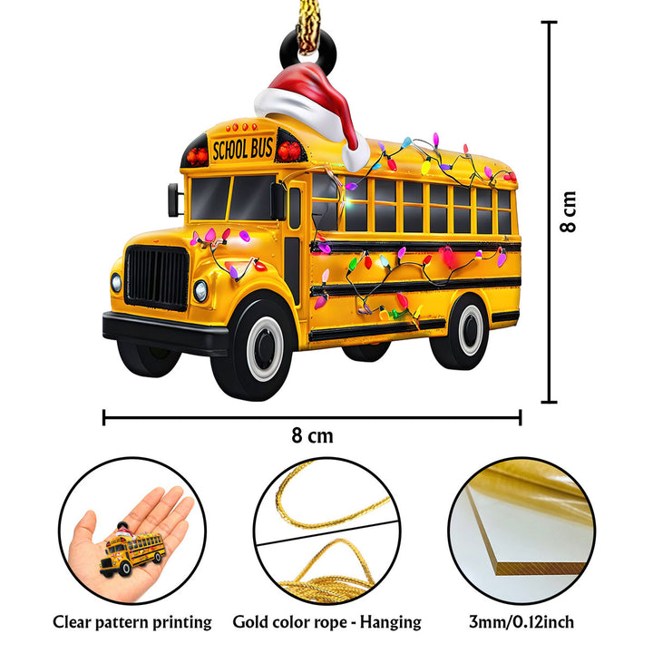 School Bus Ornament