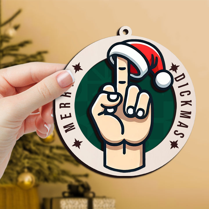 Merry Dickmas Ornament