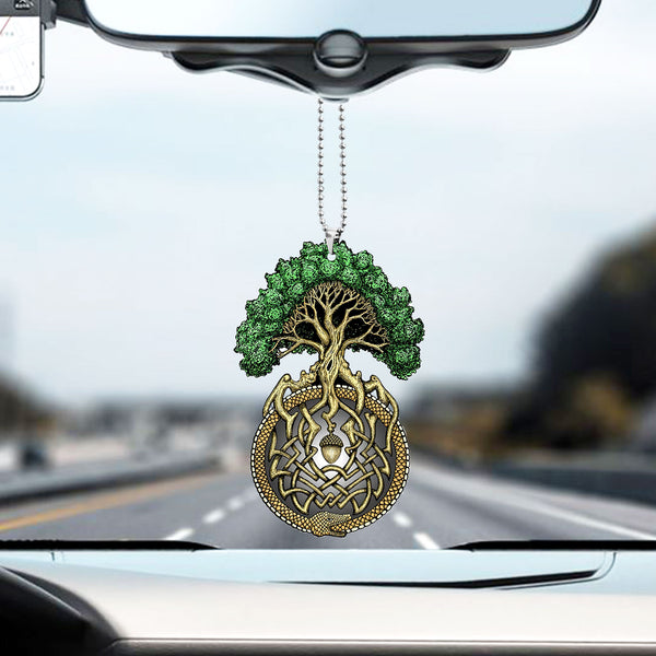 Viking Tree Of Life Yggdrasil Car Ornament CO1395