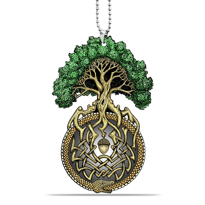 Viking Tree Of Life Yggdrasil Car Ornament CO1395