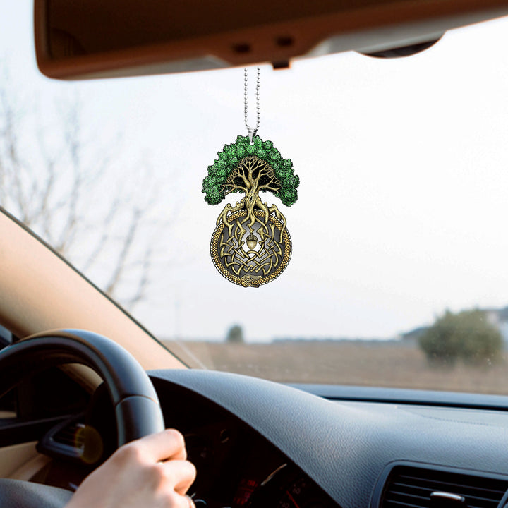 Viking Tree Of Life Yggdrasil Car Ornament CO1395