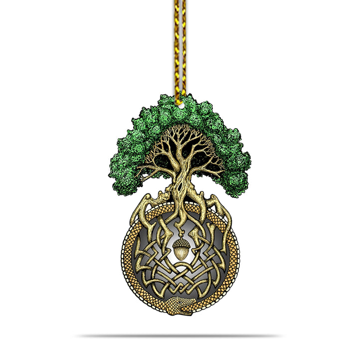 Viking Tree Of Life Yggdrasil Car Ornament CO1395