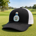 Tequila Blanco Embroidered Trucker Hat - Lifestyle, Black - White