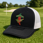 Hot Shot Embroidered Trucker Hat - Lifestyle, Black - White