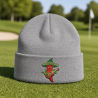 Hot Shot Embroidered Beanie - Lifestyle, Sport Grey