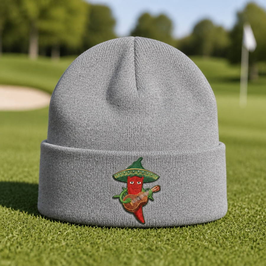 Hot Shot Embroidered Beanie