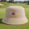 The 19th Hole Embroidered Bucket Hat - Lifestyle, Khaki