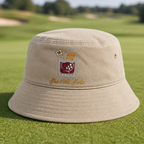 The 19th Hole Embroidered Bucket Hat - Lifestyle, Khaki
