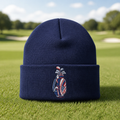 Patriot Caddie Embroidered Beanie - Lifestyle, Navy