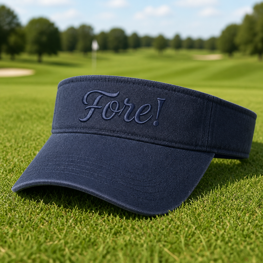 FORE! Embroidered Visor