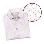Azalea Spatter Polo Shirt For Men