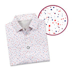 USA Spatter Polo Shirt For Men