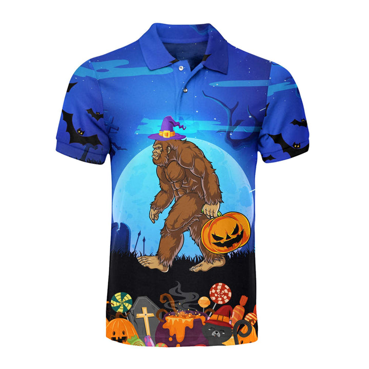 This Is My Human Costume I'm Really Bigfoot Polo Shirt For Men