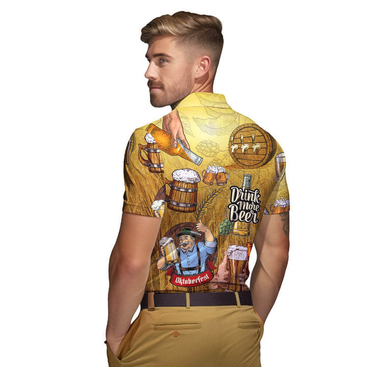 Festival Lovers Oktoberfest Man Polo Shirt For Men