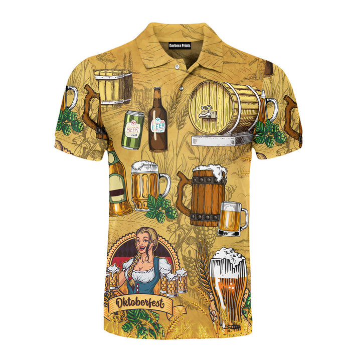 Drinking Oktoberfest Lovers Festival Lovers Oktoberfest Polo Shirt For Men