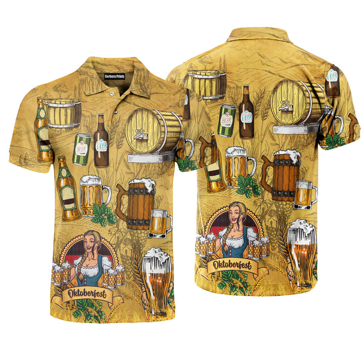 Drinking Oktoberfest Lovers Festival Lovers Oktoberfest Polo Shirt For Men