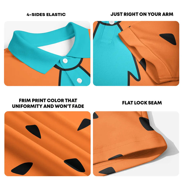 The Flintstone Guy - Golf Polo Shirt Premium 