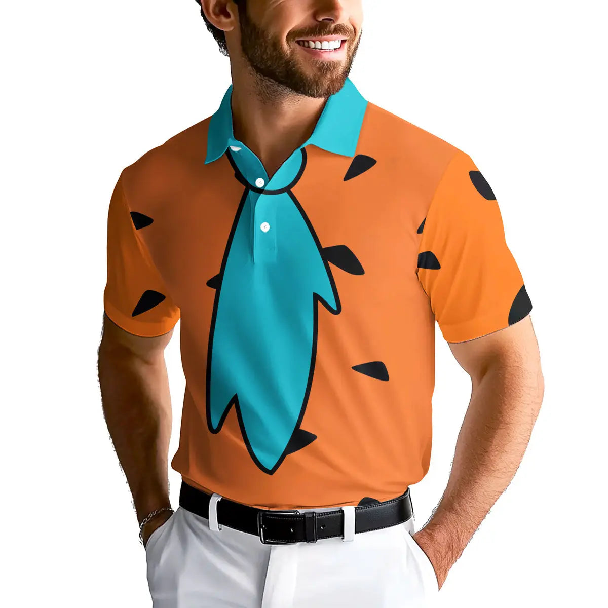 The Flintstone Guy - Golf Polo Shirt Premium 