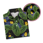 Cactus Desert Drives - Golf Polo Shirt-Polo Shirt For Men-Gerbera Prints
