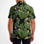 Cactus Desert Drives - Golf Polo Shirt-Polo Shirt For Men-Gerbera Prints