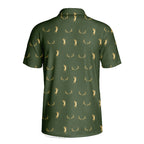 Buck Season Birdie Polo Shirt For Men - Back