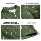 Buck Season Birdie Polo Shirt For Men - Fabric Detail