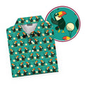 Toucan Tee Time Polo Shirt For Men - Folded