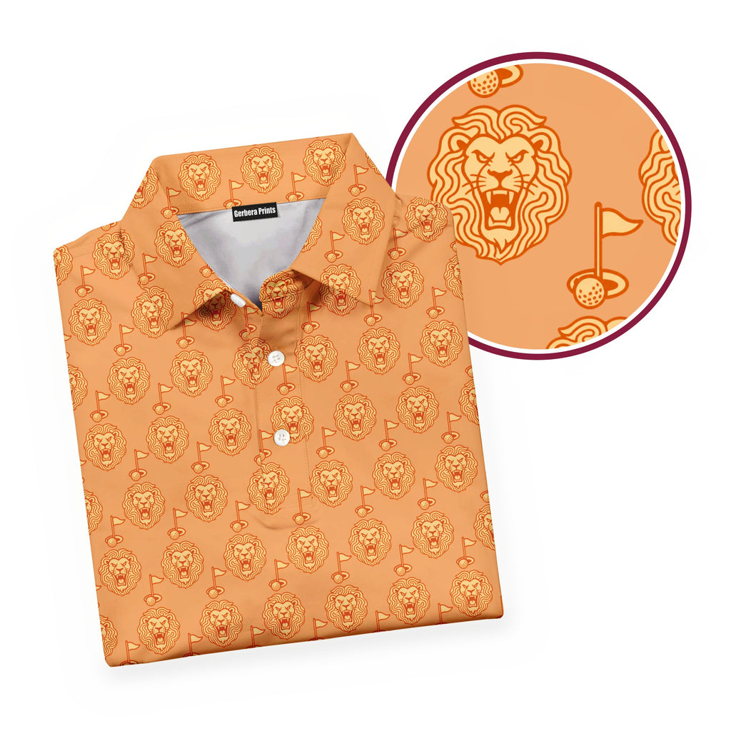 Pride Of Fairway Polo Shirt For Men - Folded