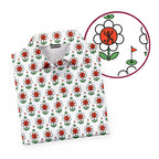Rage In Bloom Polo Shirt For Men - Folded